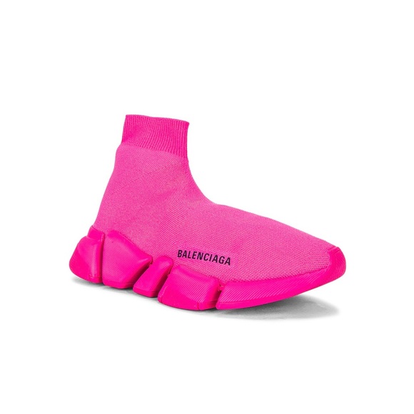 Balenciaga Shoes - •SOLD• Balenciaga Speed 2 Low Top Sneakers in Neon Pink